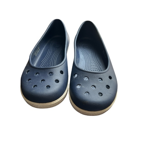 Crocs Women's Shoes Crocs Crocband Airy Flats Blue‎ Size 7